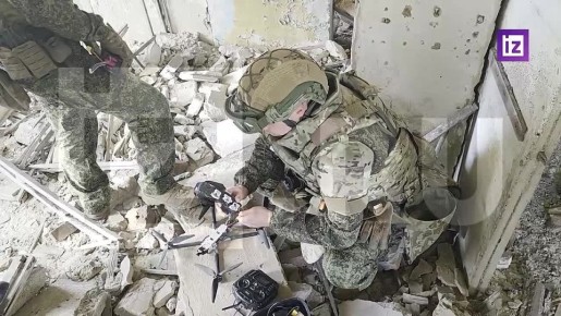 Российские операторы дронов 4-й бригады Южной группировки войск запустили беспилотник-убийцу блиндажей и укрытий