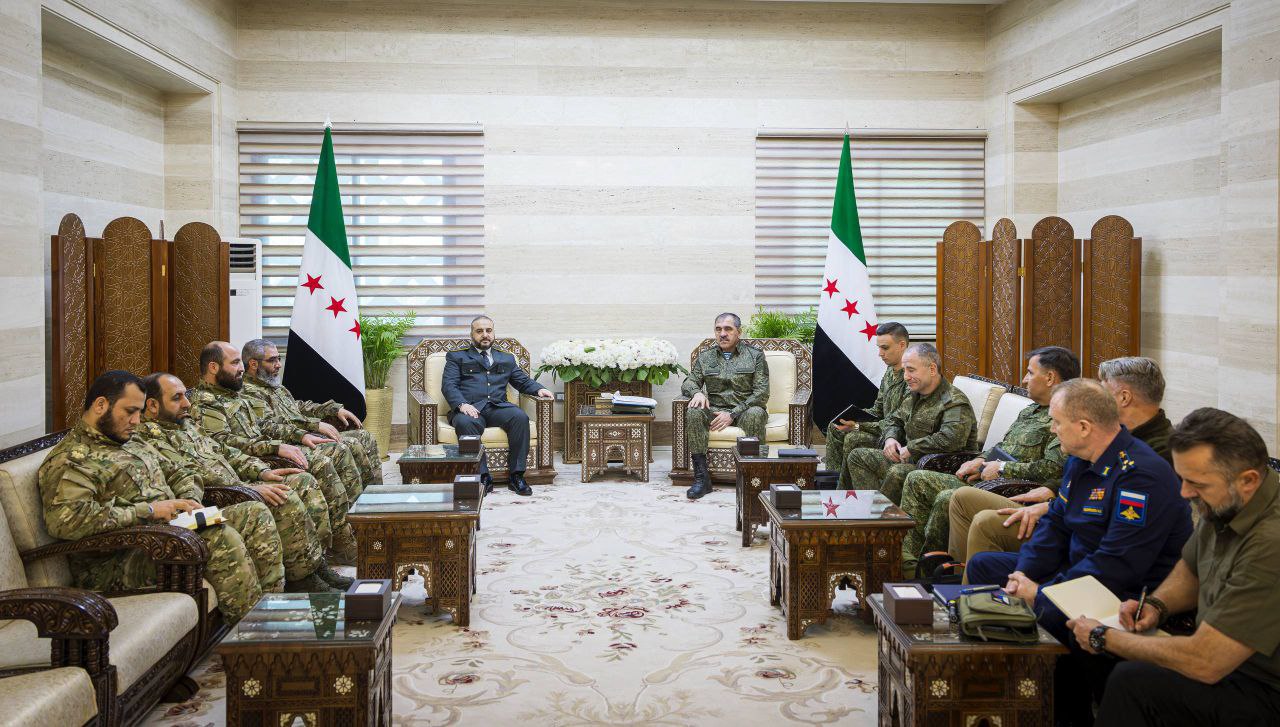 В Дамаске прошла встреча министра обороны Сирии генерала Мурхаф Абу Касры с заместителем министра обороны Российской Федерации Юнус-Беком Евкуровым В Дамаске прошла встреча министра обороны Сирии генерала Мурхаф Абу Касры с заместителем министра обороны Российской Федерации Юнус-Беком Евкуровым