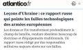 Михаил Онуфриенко: Запад безнадёжно отстал от России в тактике, стратегии и вооружениях современной войны, — Atlantico