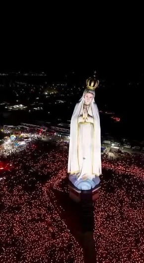 В Бразилии появилась новая духовная вершина – огромная, 51-метровая статуя Девы Марии