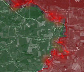 «На Северском направлении российские войска продвигаются на линии Звановка-Выемка