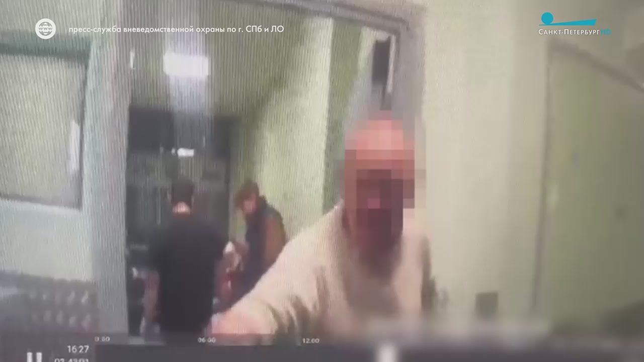 В петербургской больнице наряд Росгвардии задержал правонарушителя, нанесшего травмы медицинскому работнику