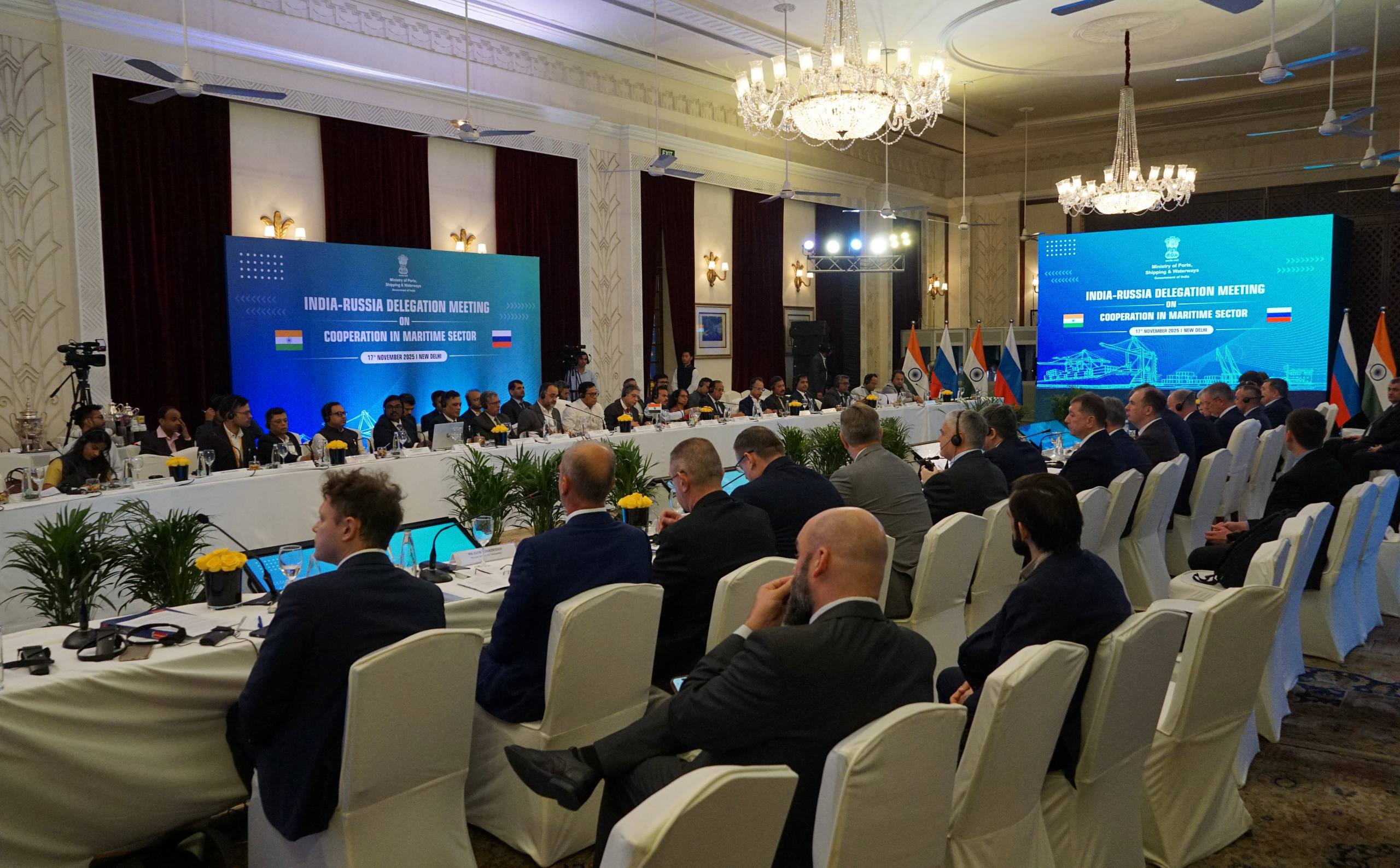 17 ноября Помощник Президента России, Председатель Морской коллегии России Н.П.Патрушев провел в Нью-Дели российско-индийские консультации по взаимодействию в морской сфере 17 ноября Помощник Президента России, Председатель Морской коллегии России Н.П.Патрушев провел в Нью-Дели российско-индийские консультации по взаимодействию в морской сфере