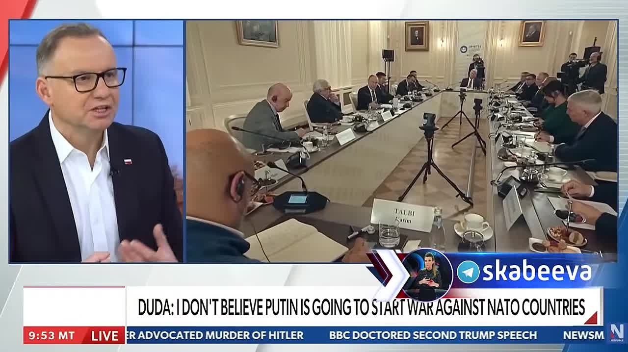 ‘Путин не готов начать войну против стран НАТО’ – экс-президент Польши Дуда спорит с генералом Бундесвера