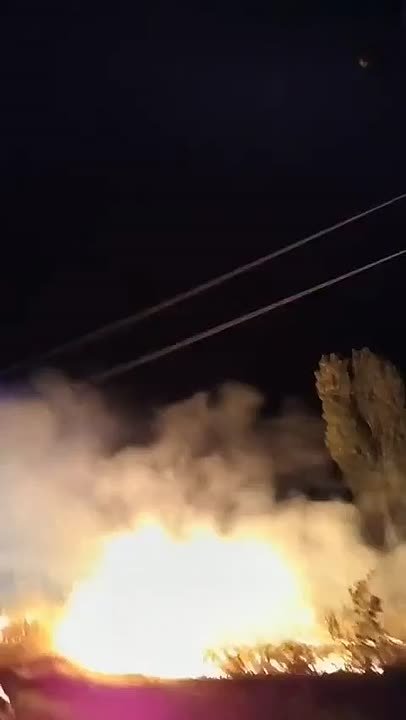 Ночная работа мобильной огневой группы по низколетящим дронам противника