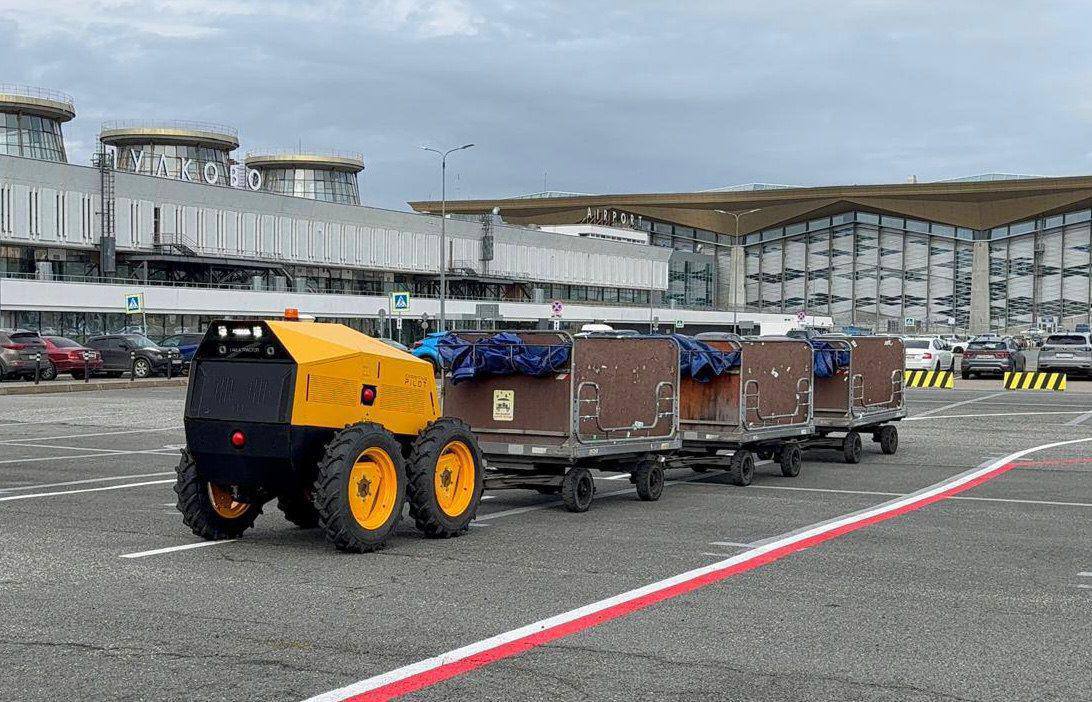 Пулково может стать первым в России аэропортом, где будут использовать беспилотную технику на перроне