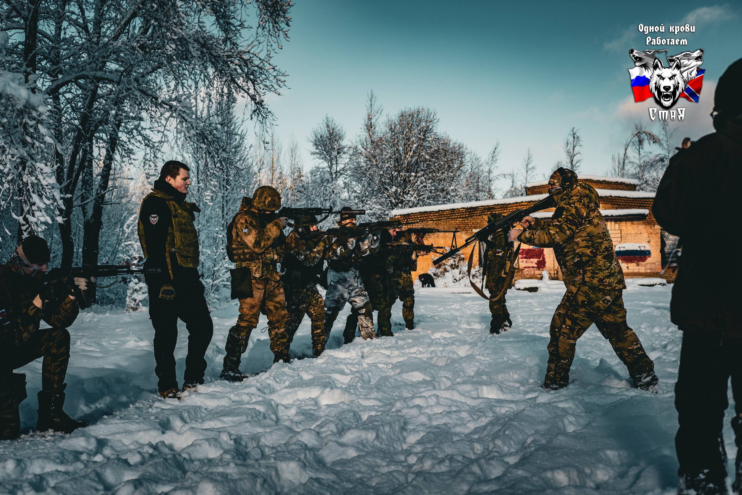Вчерашний день на полигоне Стаи Горизонт