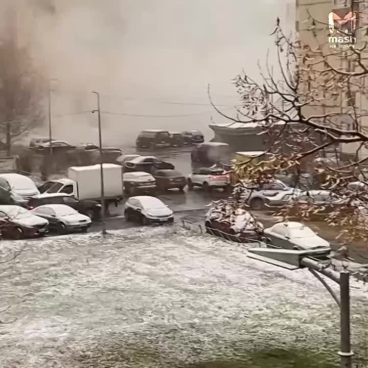 Паровая завеса накрыла Маршала Казакова — прорыв горячей воды тому виной