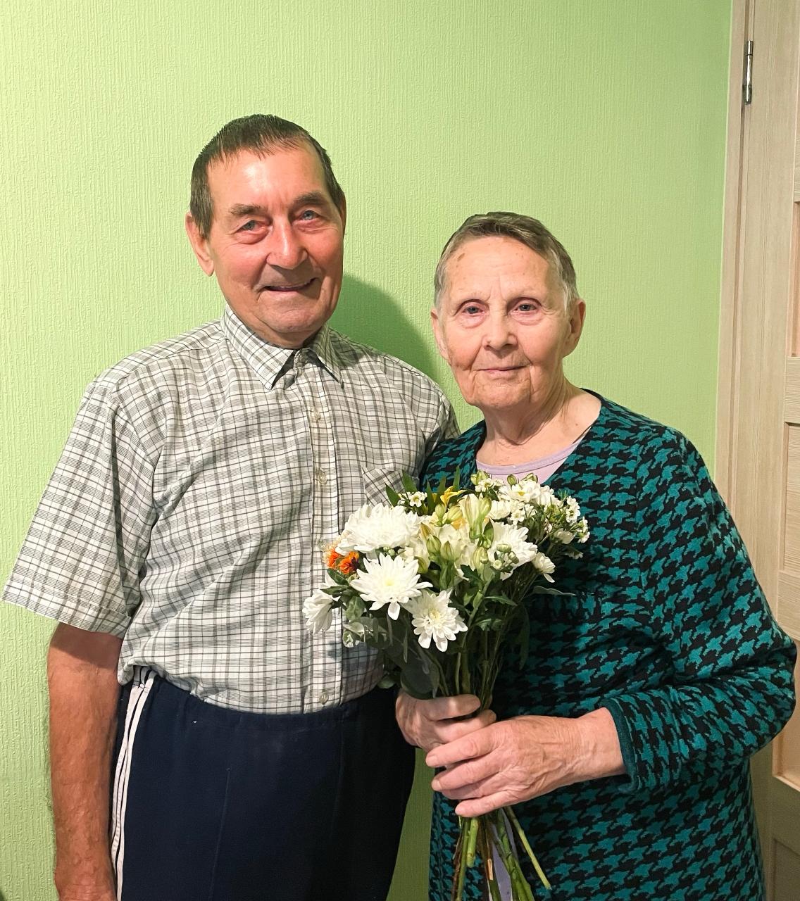 Александр Иванов из Янино отметил 90-летний юбилей