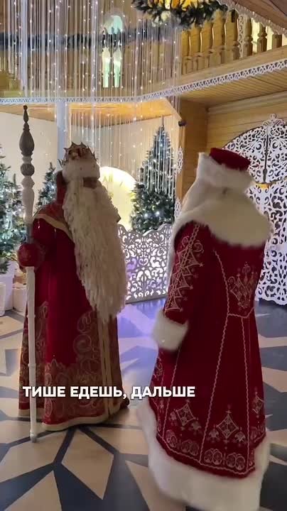 Белорусский Дед Мороз приехал в Великий Устюг на день рождения своего коллеги из России