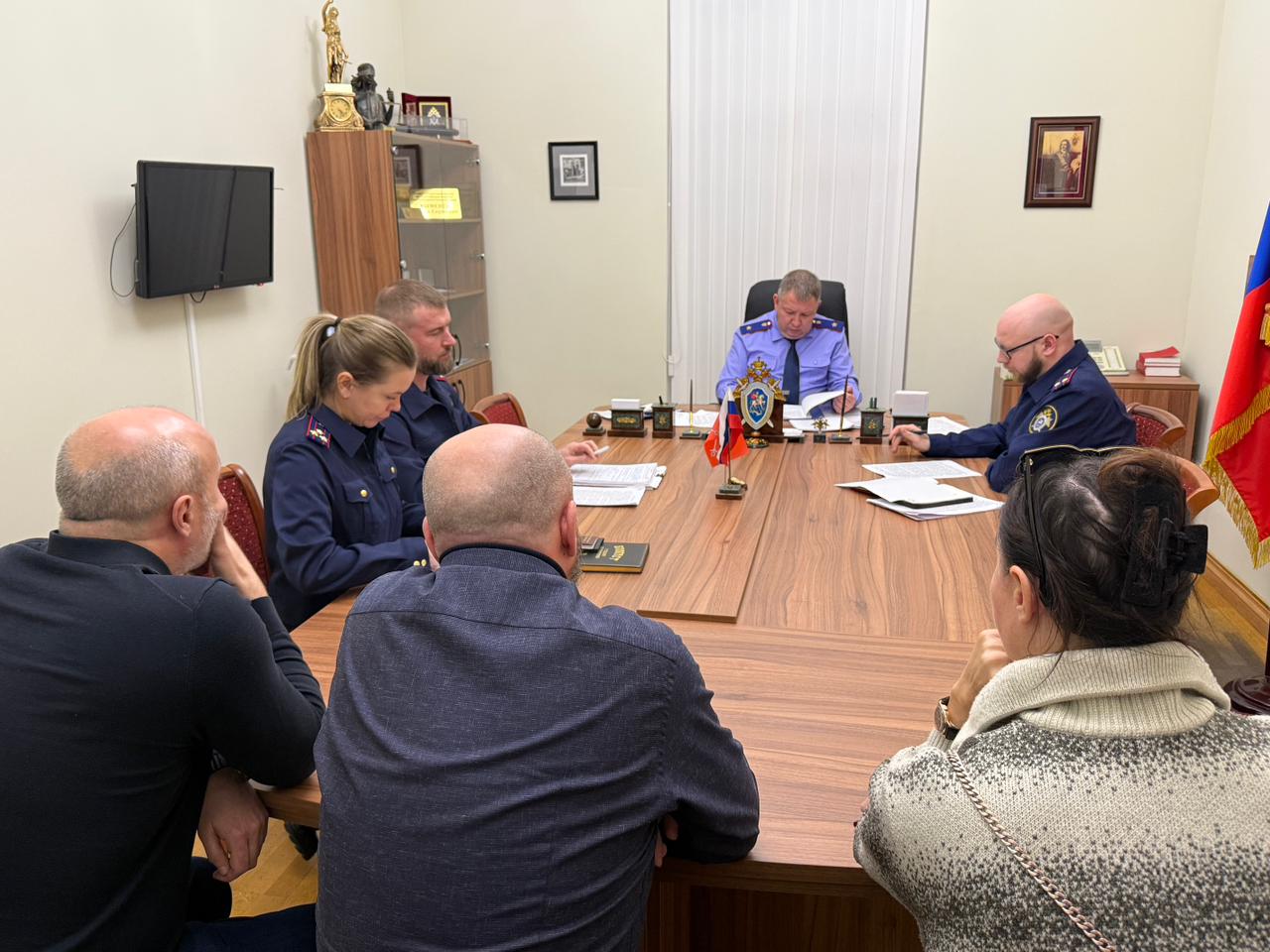 Руководитель Главного следственного управления СК России по городу Санкт-Петербургу провел личный прием граждан Руководитель Главного следственного управления СК России по городу Санкт-Петербургу провел личный прием граждан