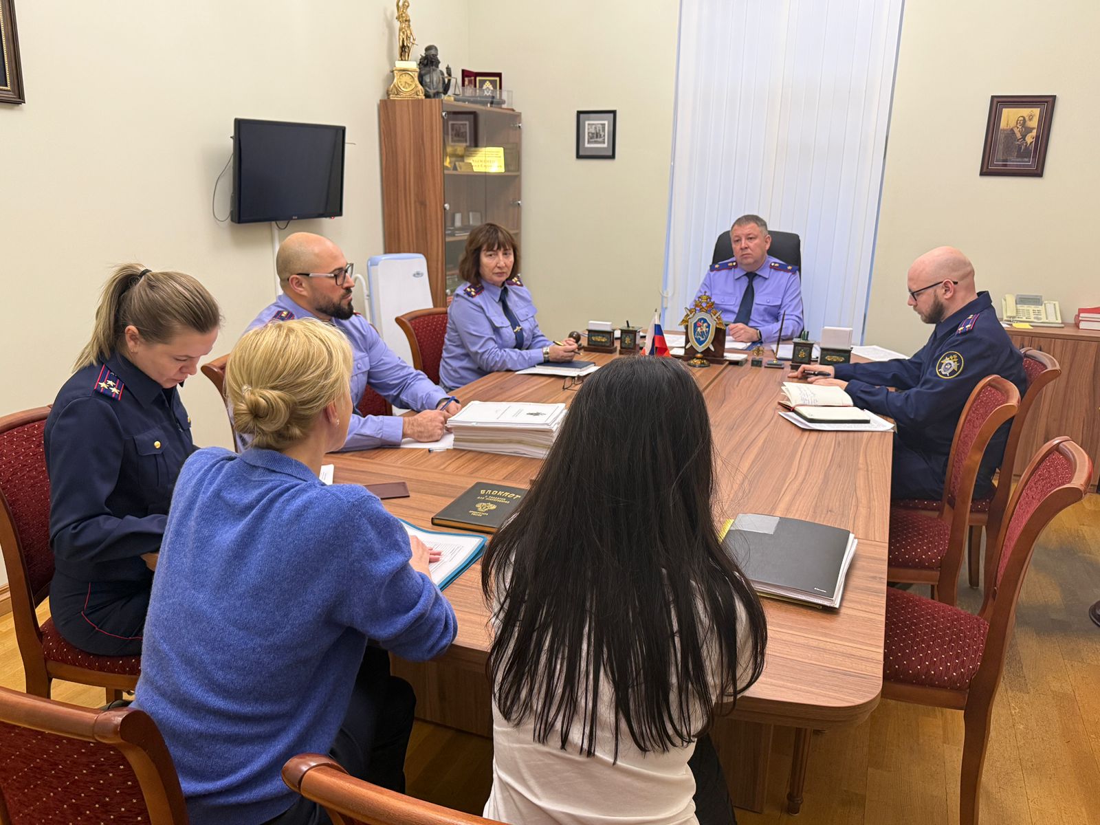 Руководитель Главного следственного управления СК России по городу Санкт-Петербургу провел личный прием граждан Руководитель Главного следственного управления СК России по городу Санкт-Петербургу провел личный прием граждан