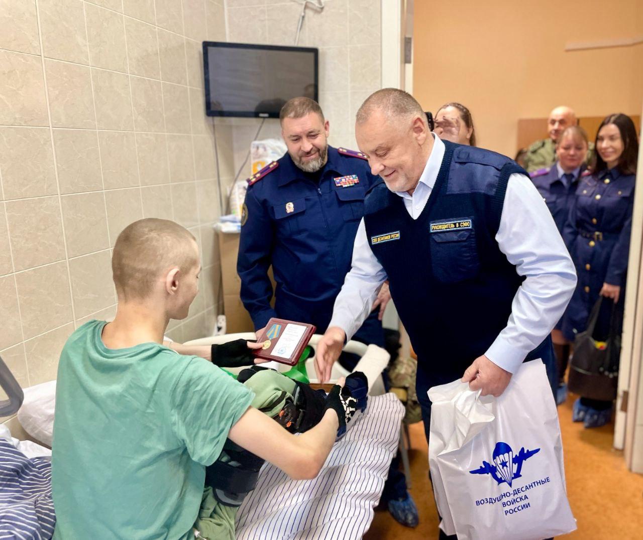 Заместитель Председателя СК России посетил Военно-медицинскую академию имени С.М. Кирова в Санкт-Петербурге Заместитель Председателя СК России посетил Военно-медицинскую академию имени С.М. Кирова в Санкт-Петербурге