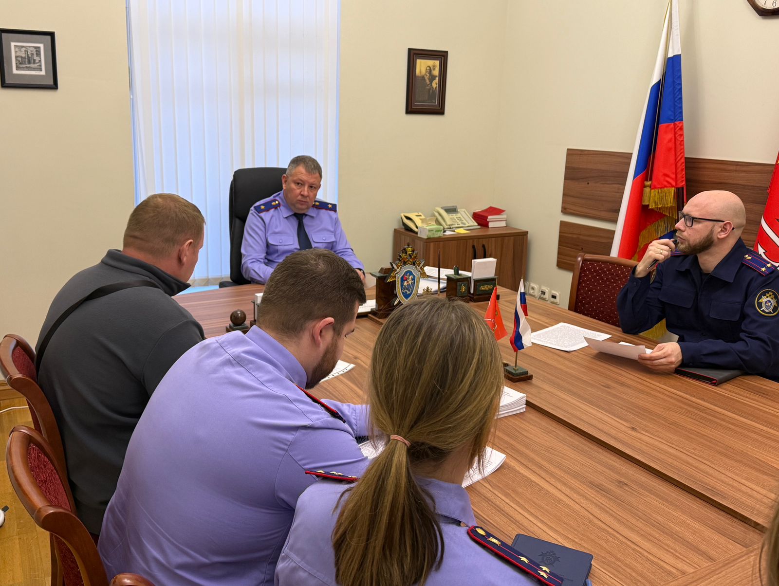 Руководитель Главного следственного управления СК России по городу Санкт-Петербургу провел личный прием граждан