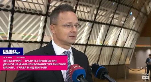 Это безумие – тратить европейские деньги на финансирование украинской мафии! – глава МИД Венгрии