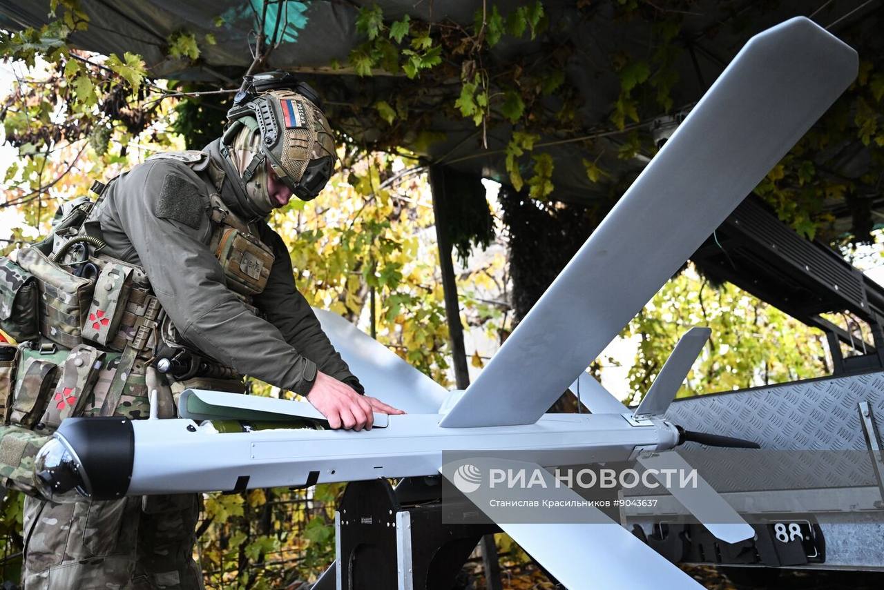 Боевая работа расчёта барражирующих боеприпасов семейства «Ланцет» группировки войск «Центр» на Красноармейском направлении Боевая работа расчёта барражирующих боеприпасов семейства «Ланцет» группировки войск «Центр» на Красноармейском направлении