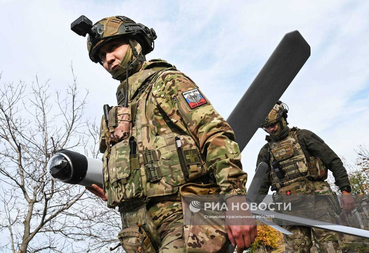 Боевая работа расчёта барражирующих боеприпасов семейства «Ланцет» группировки войск «Центр» на Красноармейском направлении Боевая работа расчёта барражирующих боеприпасов семейства «Ланцет» группировки войск «Центр» на Красноармейском направлении
