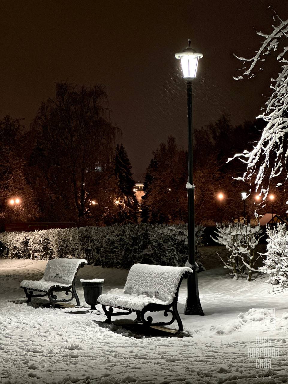 Заснеженный Новгород -. то, что надо вечером понедельника Заснеженный Новгород -. то, что надо вечером понедельника