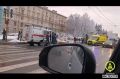 Реанимобиль опрокинулся в Колпинском районе