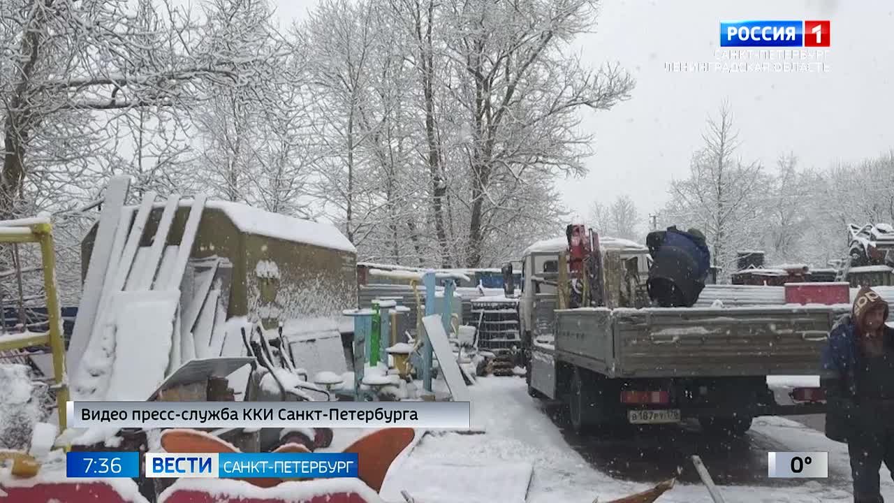 Сотрудники ККИ демонтировали незаконный автосервис на Аннинском шоссе