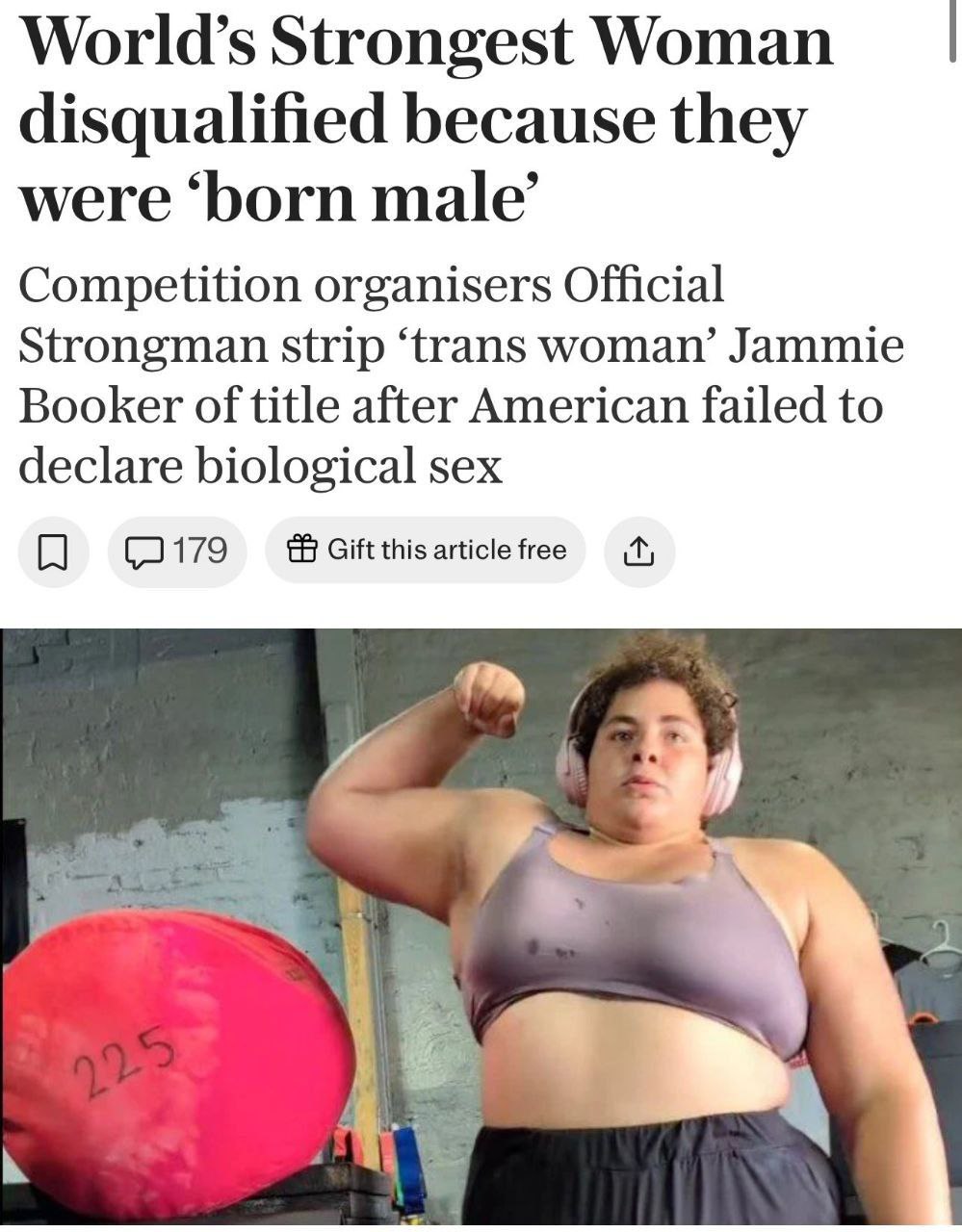 Олег Царёв: Самая сильная женщина мира оказалась мужчиной Олег Царёв: Самая сильная женщина мира оказалась мужчиной