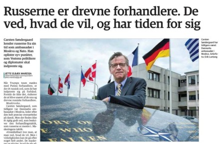 «Русские — искусные переговорщики. Они знают, чего хотят, и у них есть на это время»