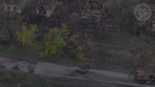 Применение НТК "Курьер" с боевым модулем НСВТ на Константиновском направлении