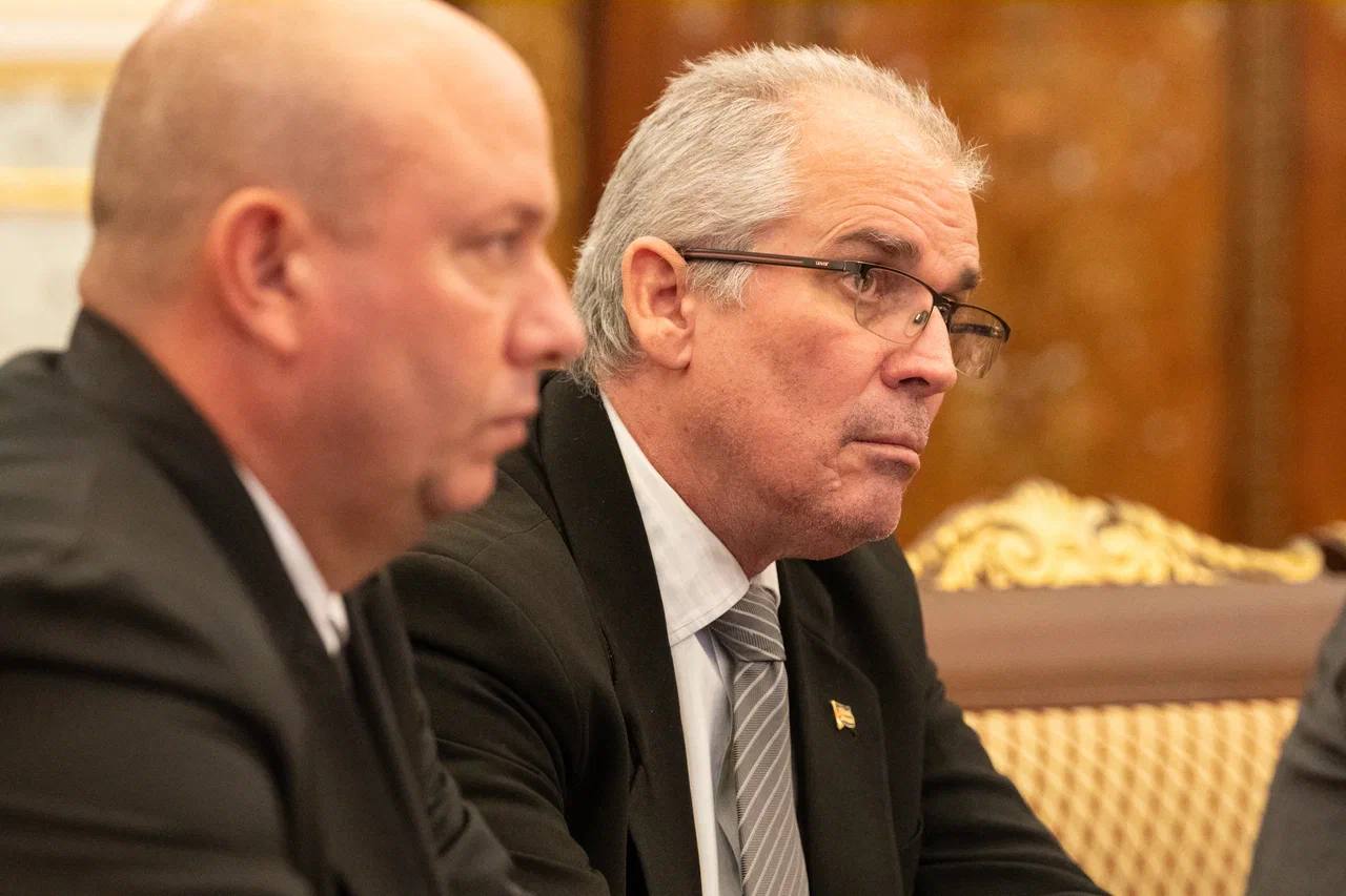 Встретился с товарищем Моралесом Охедой — секретарем ЦК Компартии Кубы и давним партнером Петербурга Встретился с товарищем Моралесом Охедой — секретарем ЦК Компартии Кубы и давним партнером Петербурга