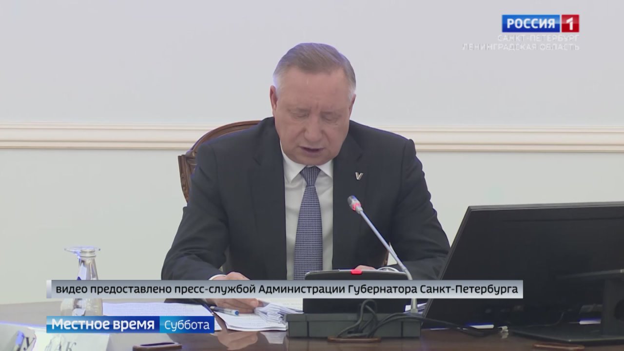 Александр Беглов провёл заседание Штаба по улучшению условий ведения бизнеса в Петербурге