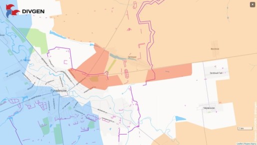 Гуляйполе. 30.11.2025. ВС РФ уже в городе