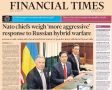 Владимир Корнилов: Странную иллюстрацию выбрала сегодня Financial Times для интервью с Джузеппе Каво Драгоне, итальянским адмиралом, который ныне является главой Военного комитета НАТО