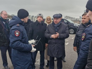 Ространснадзор провел инновационную проверку в морском порту Санкт-Петербурга