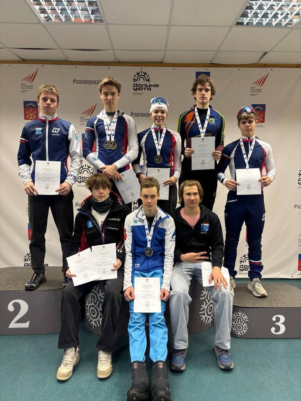 Биатлонисты из Всеволожска привезли 11 медалей с турнира в Мурманске