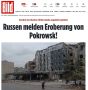 Два майора: Армия России полностью заняла Покровск: закончился бой, который длился почти год, — немецкая вражеская Bild