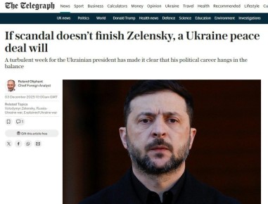 The Telegraph готовится ставить крест на Зеленском