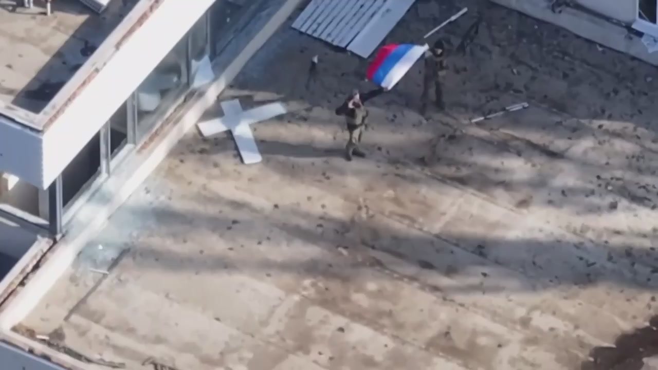 Александр Коц: Русские флаги по всему Красноармейску