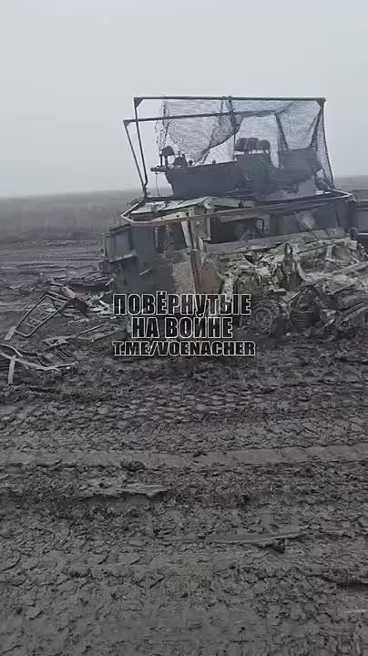 Кладбище техники ВСУ возле села Шевченко на Покровском направлении