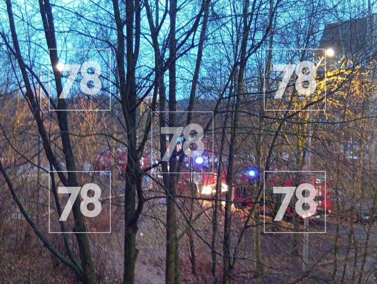 25 человек эвакуировали из горящего дома в Петродворцовом районе — двое пострадавших госпитализированы