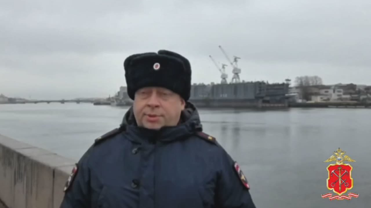 Полиция показала момент смертельного ДТП на набережной Лейтенанта Шмидта