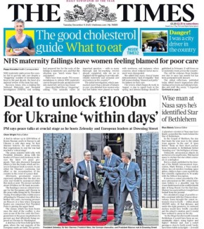 Владимир Корнилов: Посмотрел, как европейская пресса отреагировала на вчерашние лондонские посиделки европейской троицы с украинским узурпатором