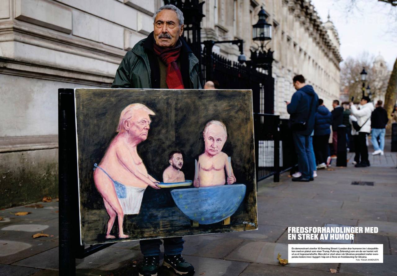 Владимир Корнилов: Оказывается, вчера Зеленского на Даунинг-стрит в Лондоне встречали с такой картиной