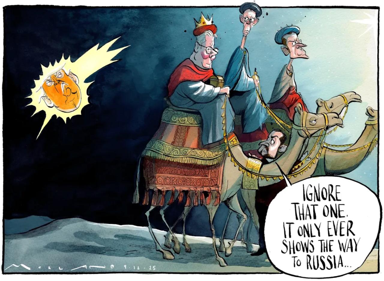 «Игнорируйте это. Оно всегда указывает только путь в Россию»