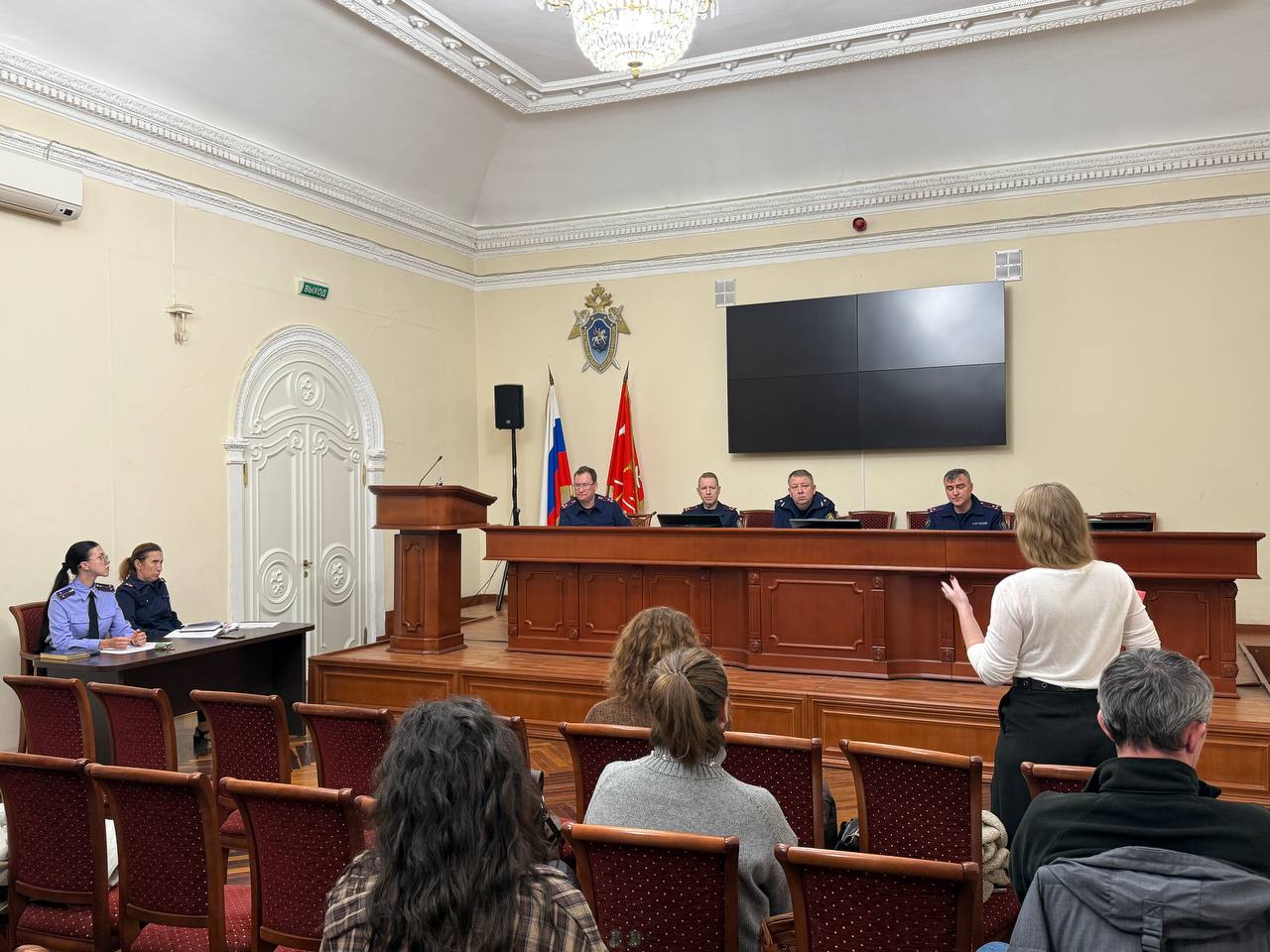 В ГСУ СК России по городу Санкт-Петербургу проведен тематический коллективный прием граждан В ГСУ СК России по городу Санкт-Петербургу проведен тематический коллективный прием граждан