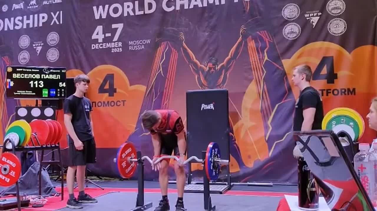 Атлет из Ленобласти выиграл чемпионат мира по силовым видам спорта