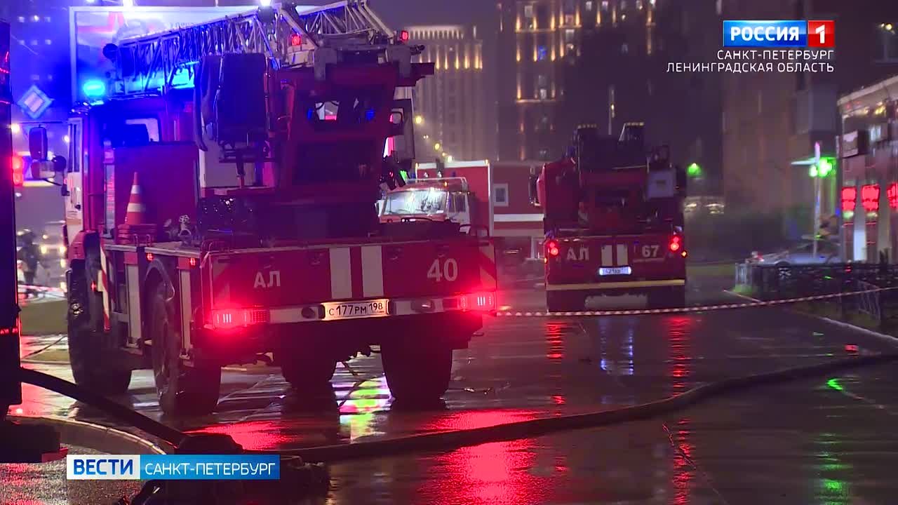 В Невском районе сгорел Правобережный рынок