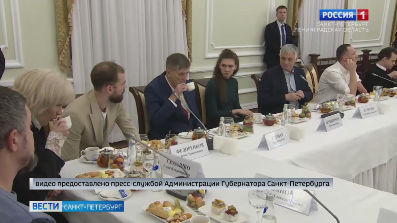 Александр Беглов встретился с петербургскими спортсменами