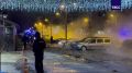 1 Четыре автомобиля провалились под асфальт в Петербурге из-за прорыва трубы с горячей водой