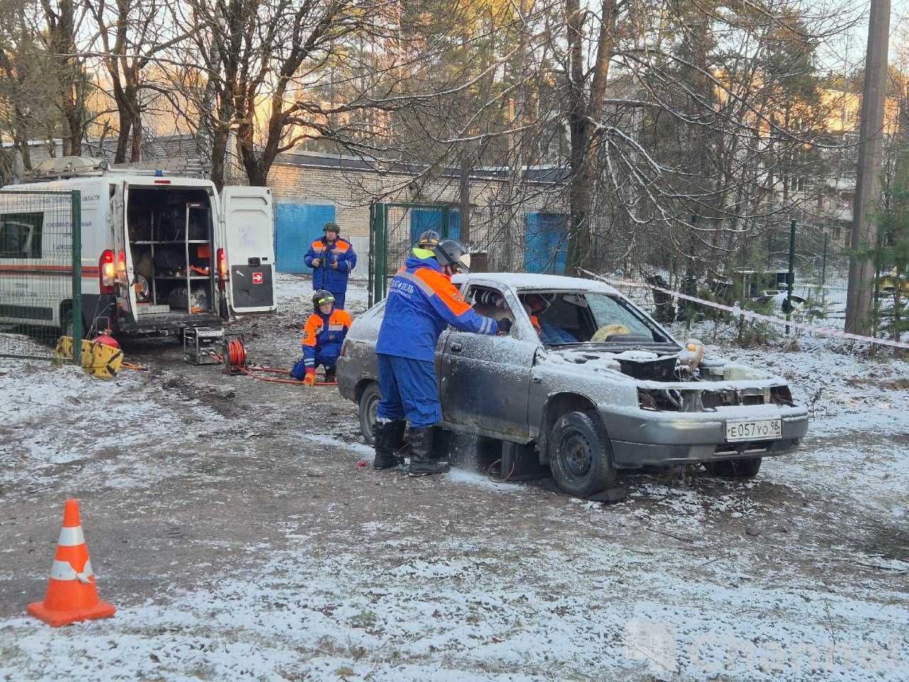 В Техникуме водного транспорта (Отрадное) прошли пожарно-тактические учения В Техникуме водного транспорта (Отрадное) прошли пожарно-тактические учения