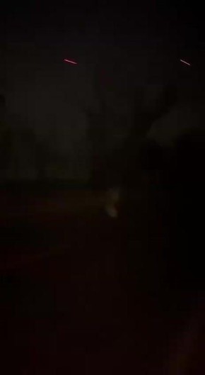 Кадры уничтожения БПЛА ВСУ расчетом ПЗРК мобильной группы ПВО в приграничном районе