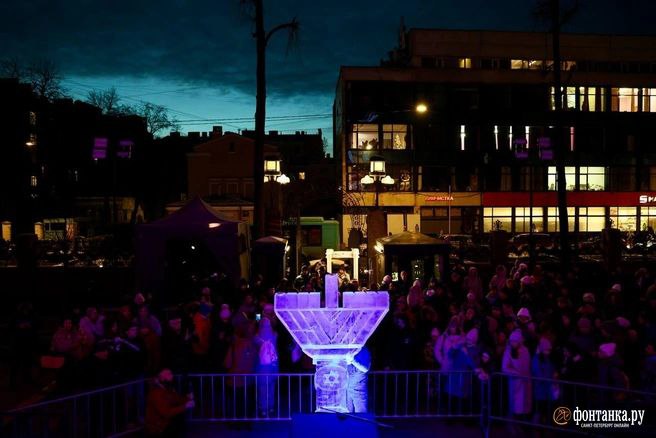 В Петербурге встретили Хануку В Петербурге встретили Хануку